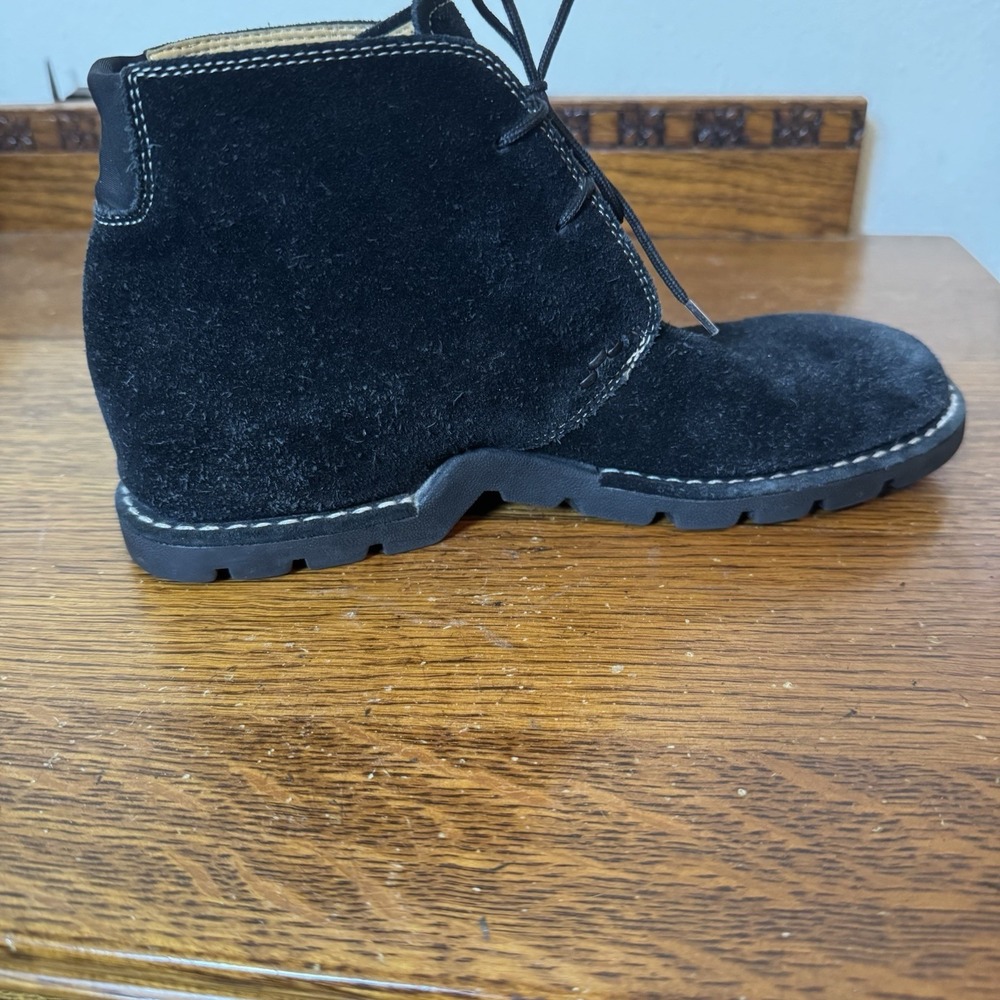 Circa Joan & David Black Suede Leather Ankle Boot… - image 5